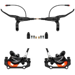 Kit de frein hydraulique noir A5-D Avant R arrière L [NUTT]