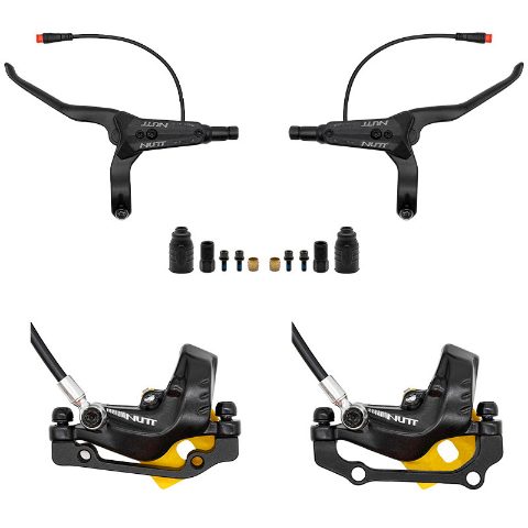 Kit de frein hydraulique noir Y5 Avant L arrière L [NUTT]
