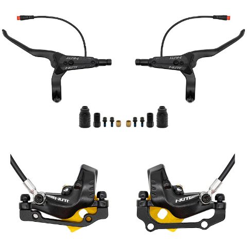 Kit de frein hydraulique noir Y5 Avant L arrière R [NUTT]