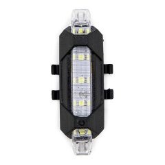 Lampe d avertissement rechargeable blanche