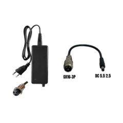 PACK Chargeur 36V → 42V / 2A (connecteur DC 5.5*2.5MM) Wispeed