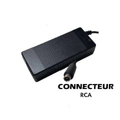Pack Chargeur 36V → 42V / 2A (connecteur RCA)