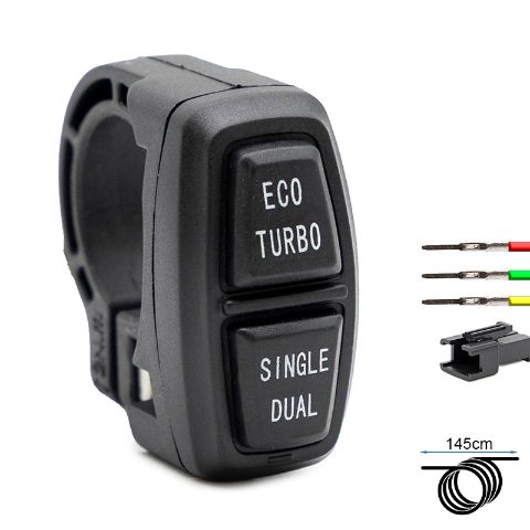 Panneau ECO TURBO SINGLE DUAL - 1,5m - connecteur SM