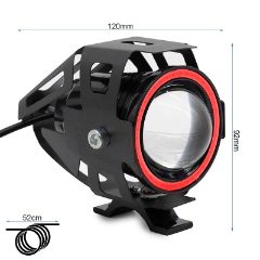 Phare à led U7 12-60V rouge