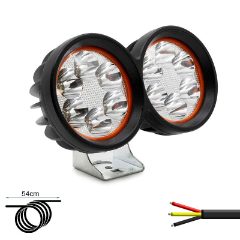 Phare avant à double foyer LED EWLM001 12/72V