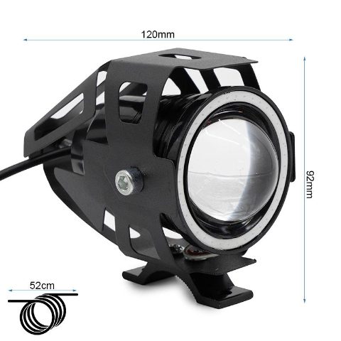 Phare U7 12-60V blanc