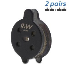 Plaquette de frein CT001-R en résine pour NIU - 2pcs