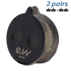 Plaquette de frein CT005-R en résine - 2pcs