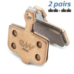 Plaquette de frein RT002-S sintérisée - 2pcs