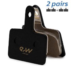 Plaquette de frein RT004-R en résine - 2pcs