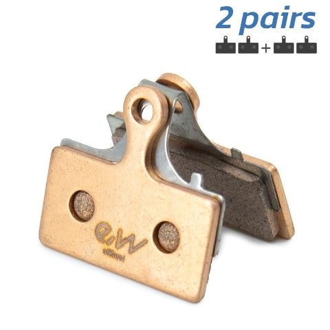 Plaquettes de frein rectangulaires sintérisées avec embout - 2