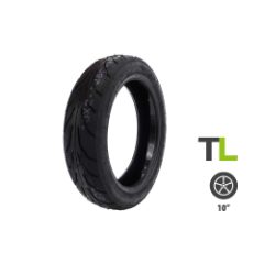 Pneu 10x2.125-6.5 Ninebot F Xiaomi Mi4 Tubeless Gel Anti Crevaison