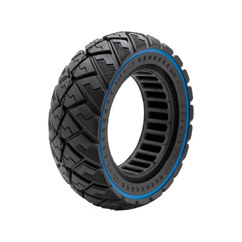 Pneu plein off-road 9x3-5,5 bleu