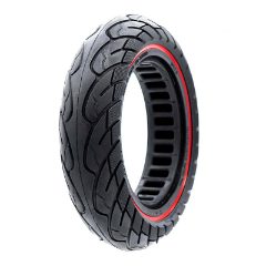 Pneu plein Ruvera 10x2,5-6,1 / B34 - ligne rouge [Nedong]