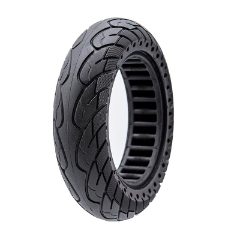 Pneu plein Ruvera 10x2,5-6,1 / B44 - points rouges [Nedong]