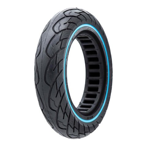 Pneu plein ultraléger 10x2,125-6,1/B34 - ligne bleue [Nedong]