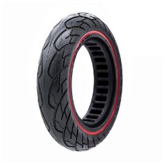 Pneu plein ultraléger 10x2,125-6,1/B34 - ligne rouge [Nedong]