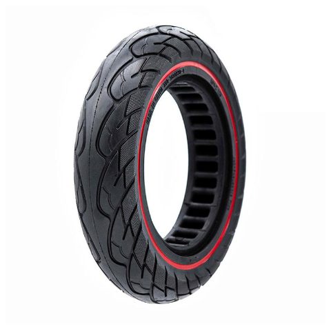 Pneu plein ultraléger 10x2,125-6,1/B34 - ligne rouge [Nedong]