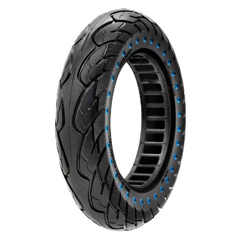 Pneu plein ultraléger 10x2,125-6,1/B34 - points bleus [Nedong]