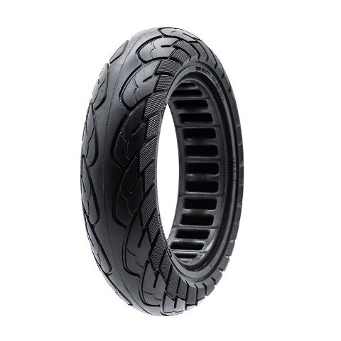 Pneu plein ultraléger 10x2,5-6,5/B44 - ligne noire