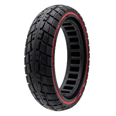 Pneu plein ultraléger 8,5x2-6,1/B34 offroad red line
