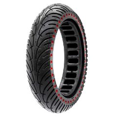 Pneu plein ultraléger 8,5x2-6,1/B34 - points rouges [Nedong]