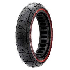 Pneu plein ultraléger 9,2x2-6,1/B34 - ligne rouge