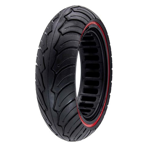 Pneu plein ultraléger 9,5x2,5 rouge pour NIU