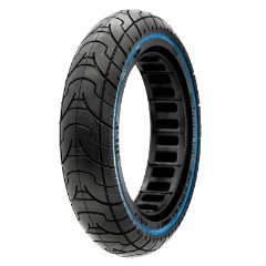 Pneu plein ultraléger avec ligne bleue 9,2x2-6,1/B34