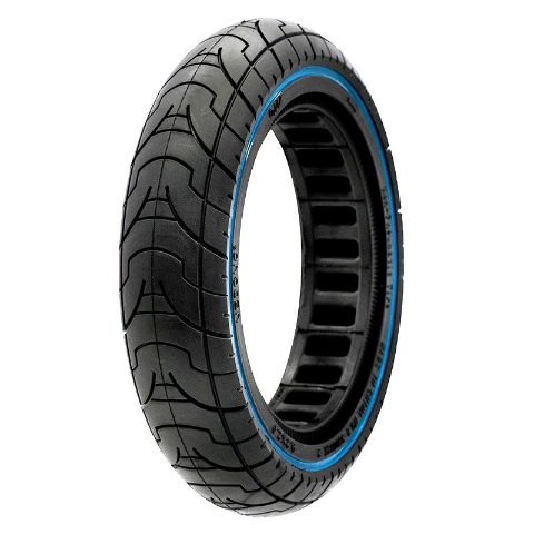 Pneu plein ultraléger avec ligne bleue 9,2x2-6,1/B34