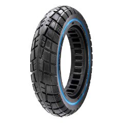 Pneu plein ultraléger offroad 10x2,125-6,1/B34 ligne bleue - 2 pces