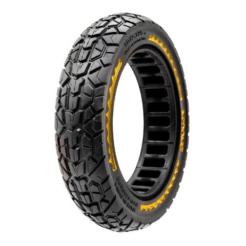 Pneu plein ultraléger Offroad 10x2,125-6,5/B44 - jaune [Nedong]
