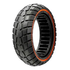 Pneu plein ultraléger Offroad 10x2,75-6,5/B55 - ligne rouge