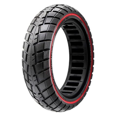Pneu plein ultraléger Offroad 60/70-7/B50 - ligne rouge