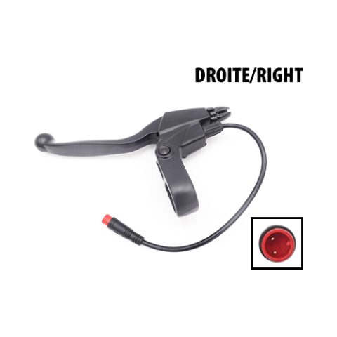 Poignée de frein gauche Kugoo M4 Pro / Smartgyro connecteur etanche