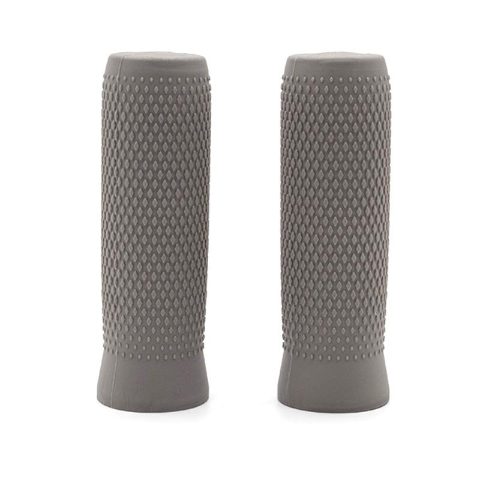 Poignée en silicone gris pour Ninebot es1 es2 es4 - 2 Unités