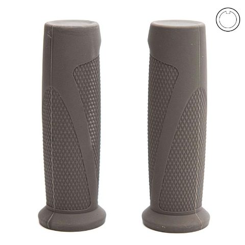 Poignées en silicone gris pour Ninebot série F et D - 2 pcs.