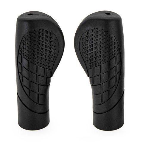 Poignées en silicone noir - 2 Pièces