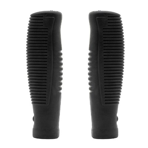 Poignées en silicone noir pour Kugoo S1 - 2 pcs.