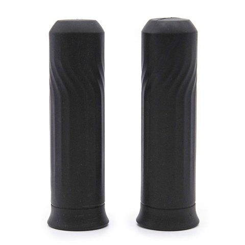 Poignées en silicone noir pour NIU - 2 pcs.