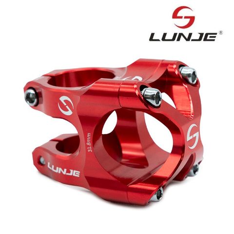 Potence pour guidons de 31,8mm EWPM-002 rouge