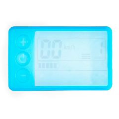 Protecteur silicone bleu étanche pour écran S866