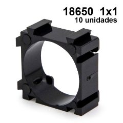 Support de batterie 18650 1x1 - 10 pcs
