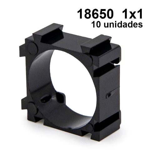 Support de batterie 18650 1x1 - 10 pcs