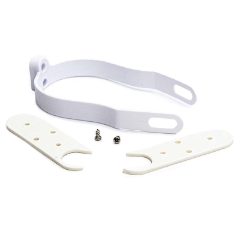 Support universel de garde-boue en plastique blanc pour Xiaomi M365 et Pro