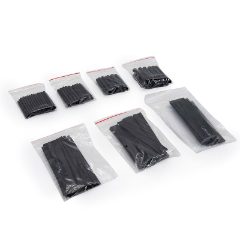Thermorétractable noir pour Câble - 127 pcs.