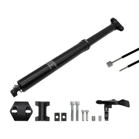 Tige de selle télescopique KMC avec commande à distance 150 mm TERRAM