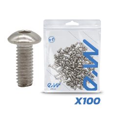 Vis pour couvercle batterie Ninebot Max G30/G2 - 100pcs